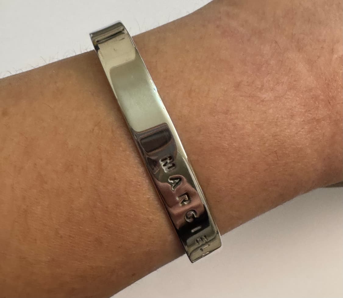 masion margiela 6 로고 넘버 커프 브레슬릿 상품이미지8