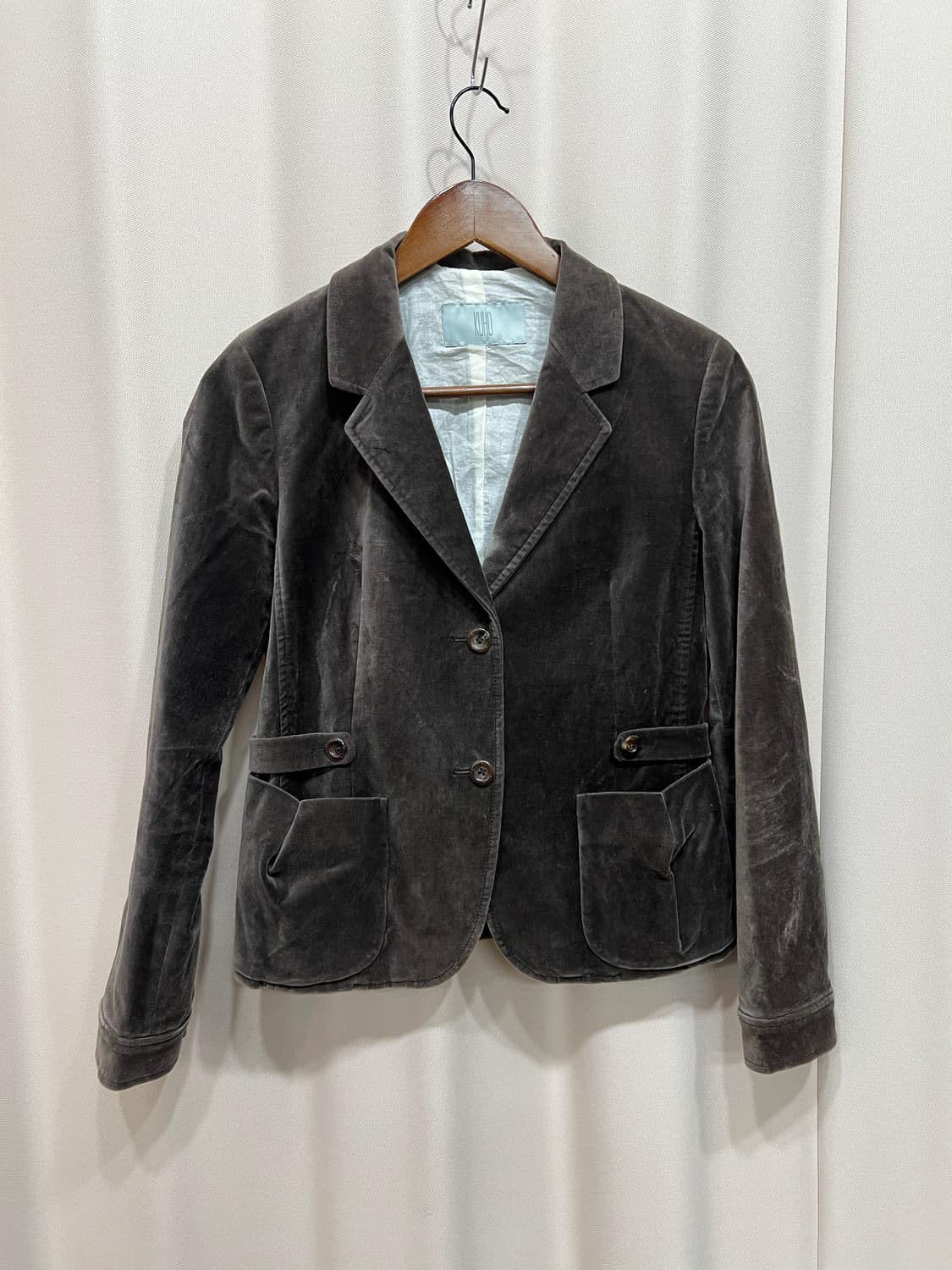 구호 여성 벨벳 블레이저  상품이미지2