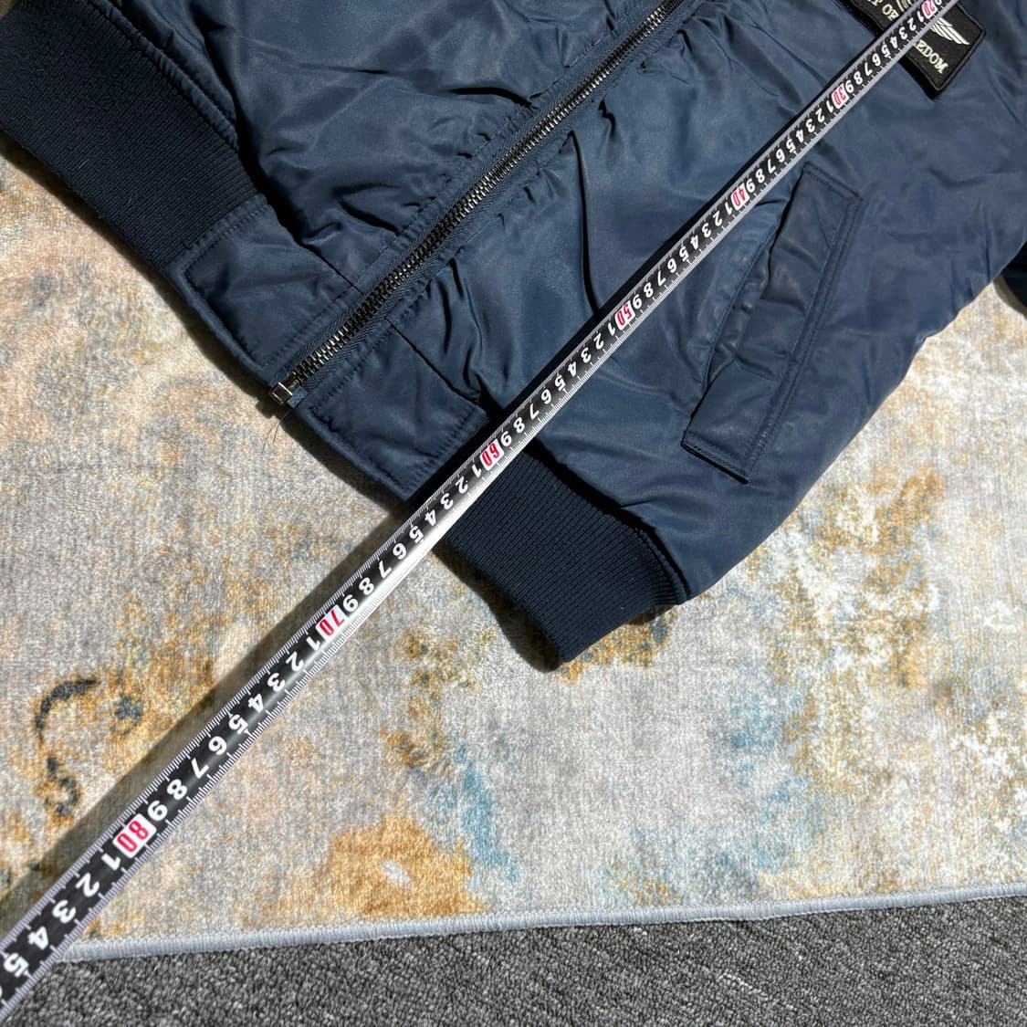 에비수 빈티지 ma-1 봄버자켓 상품이미지8