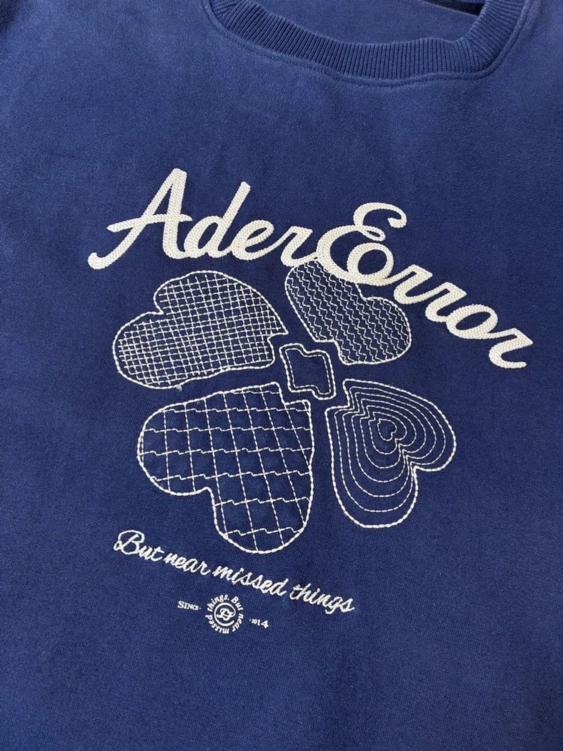 아더에러 23ss 테버 로고 스웻 맨투맨 PN7900 상품이미지5