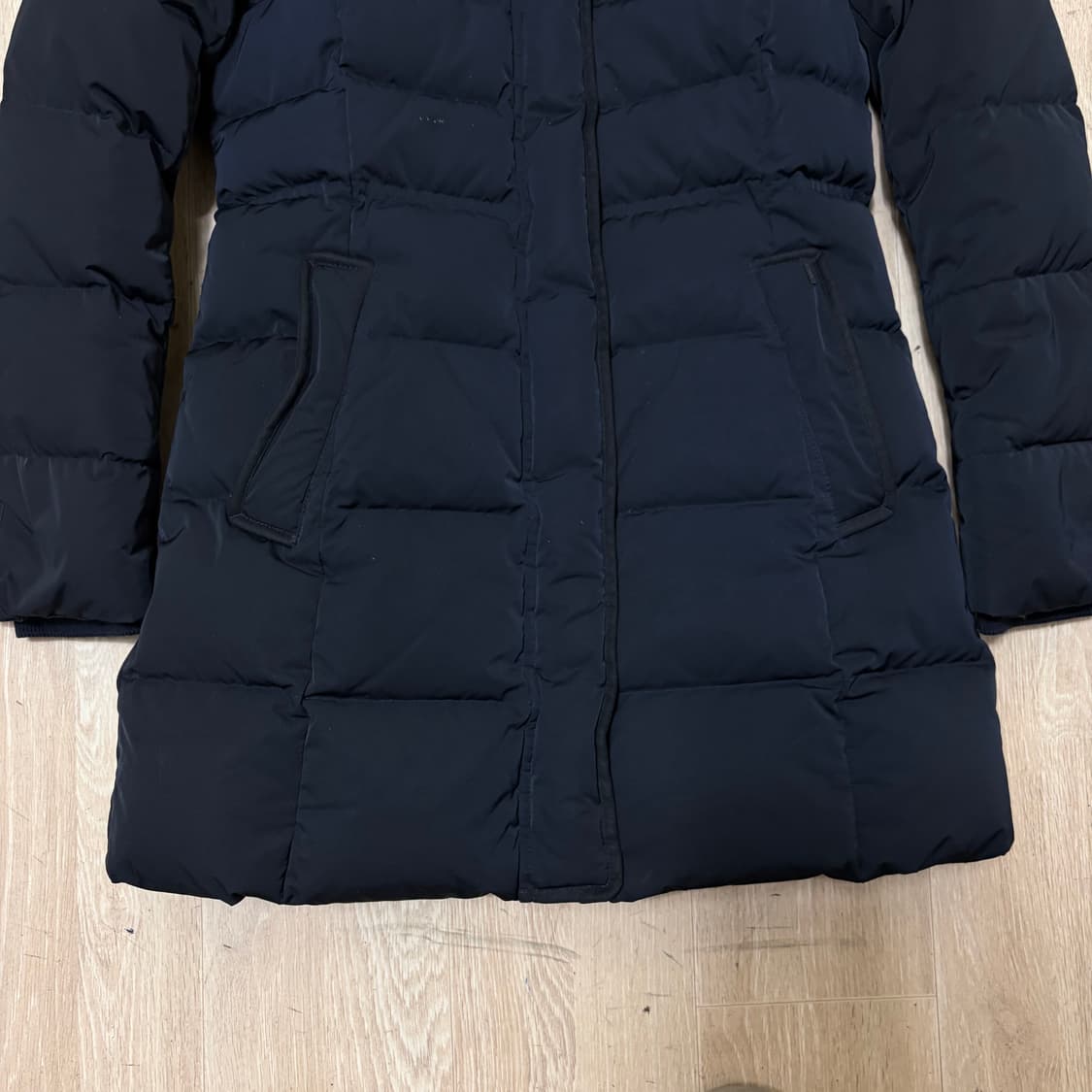 헤지스 여성 프리미엄 구스다운 롱패딩 XS/85  상품이미지3