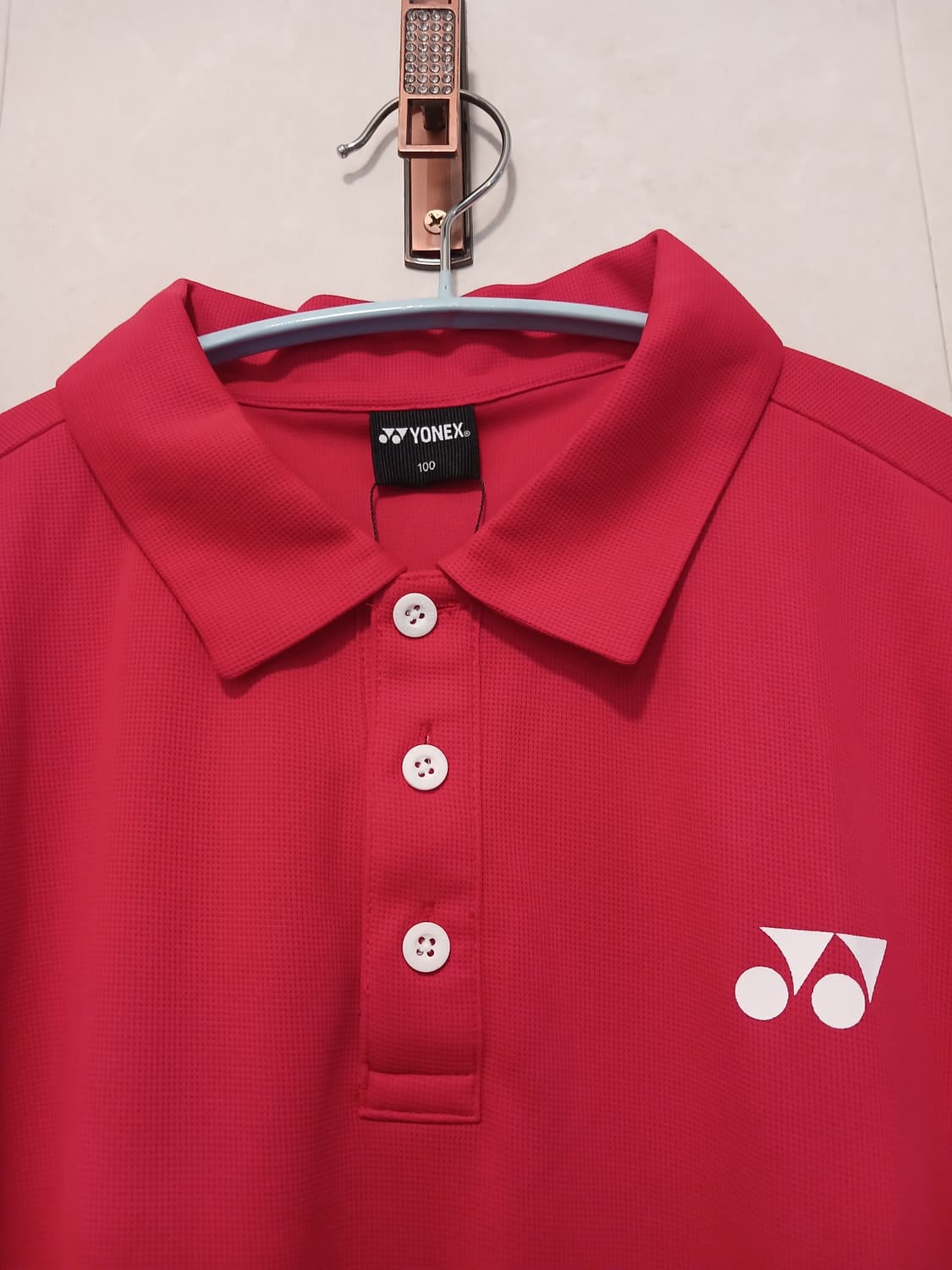 요넥스 정품 남성 반팔 카라티 100 사이즈 상품이미지3