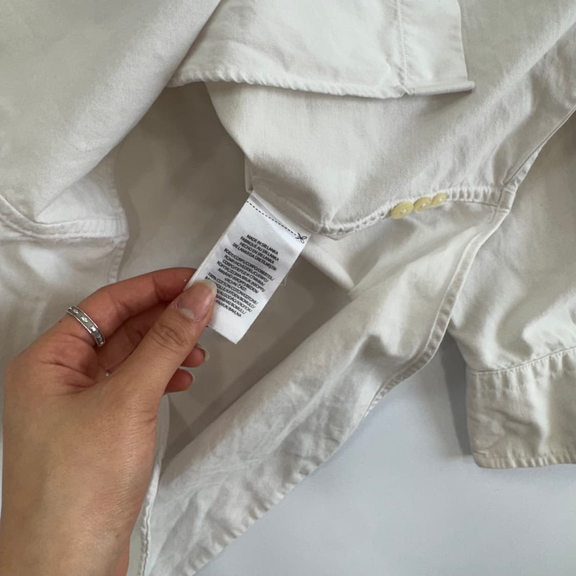 Polo 폴로 멀티포니 화이트 셔츠 상품이미지6