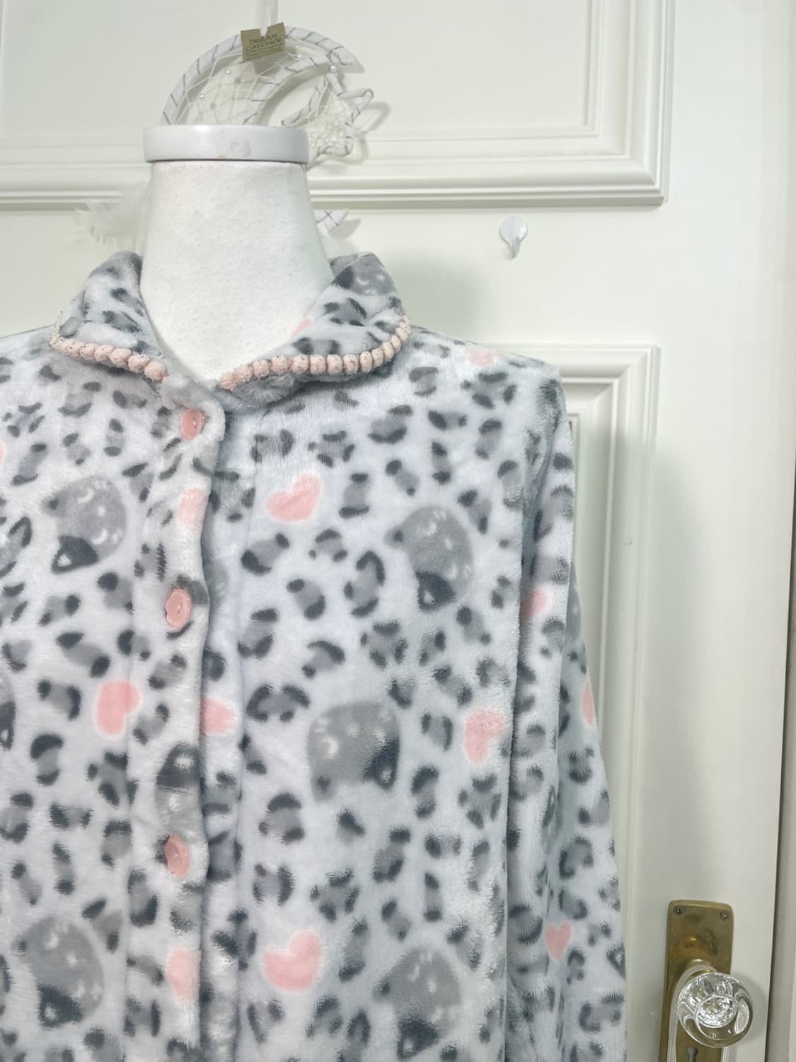 gray leopard pink heart cat point homewe 상품이미지7