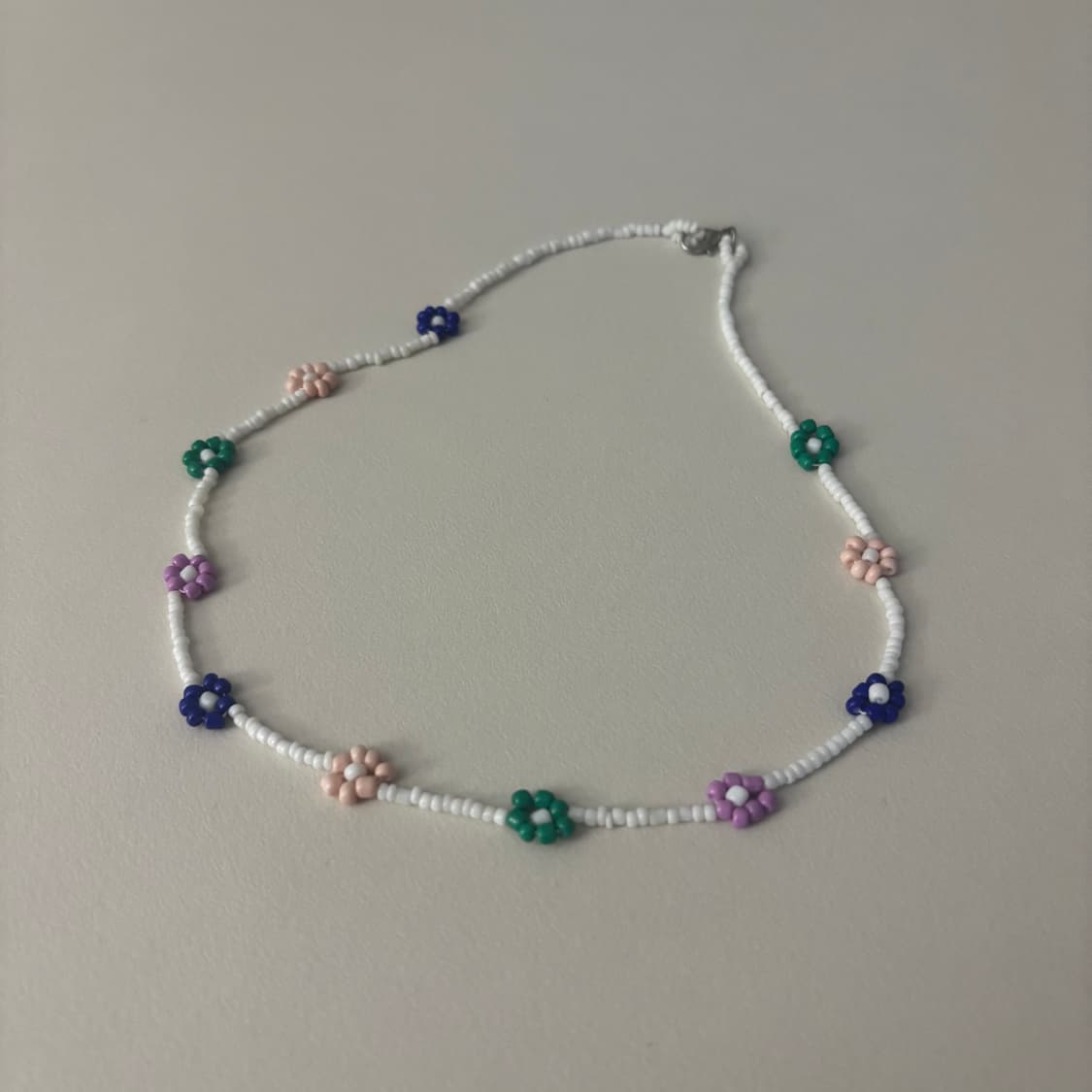 Floral Accent Necklace 상품이미지1