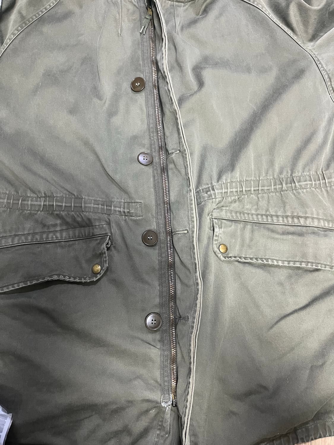 70s 프렌치 아미 m64 필드 자켓 파카 코트 프랑스군 92c 상품이미지10