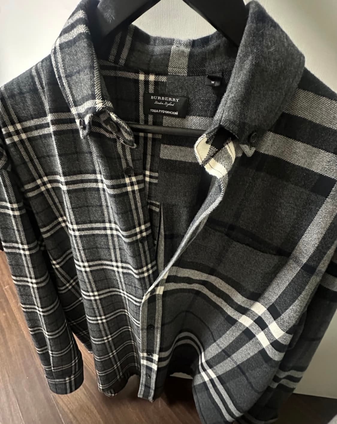 고샤 버버리 그레이 셔츠 상품이미지1