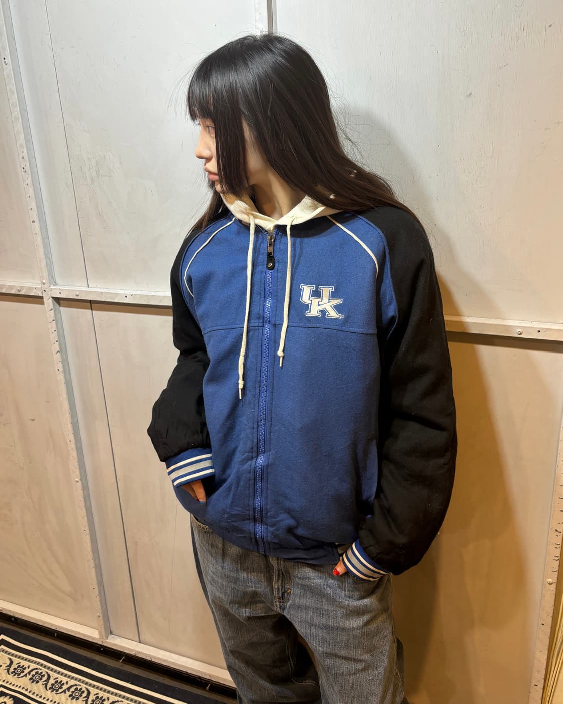 90s Vintage UK Varsity Jacket 상품이미지2