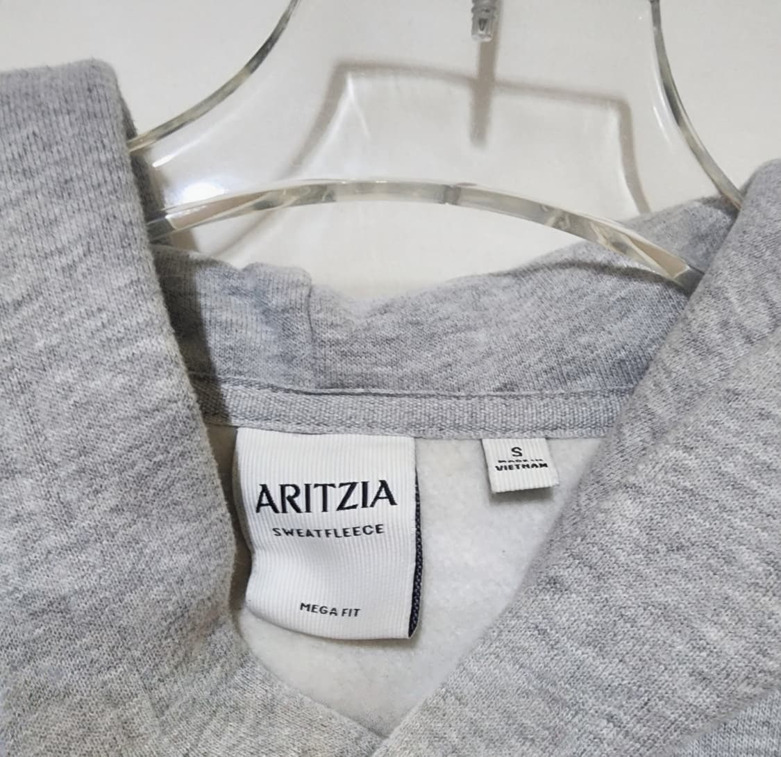 Aritzia 아리찌아 그레이 기모후드티 상품이미지6