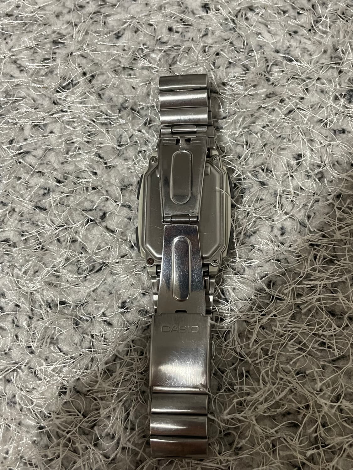 카시오 FUTURIST 메탈 디지털 시계 상품이미지3