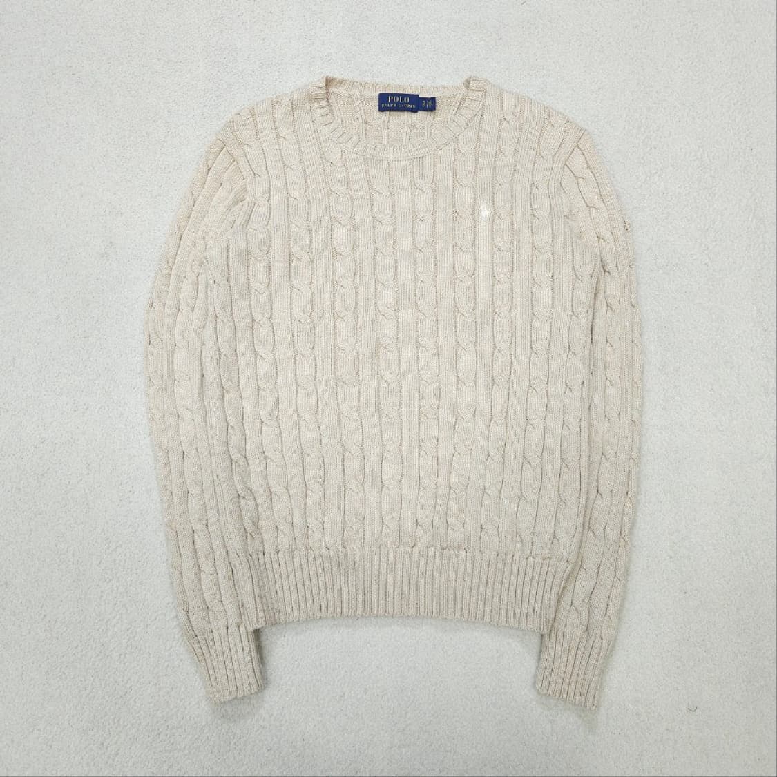 폴로 랄프 로렌 신형 케이블 니트 S 상품이미지1