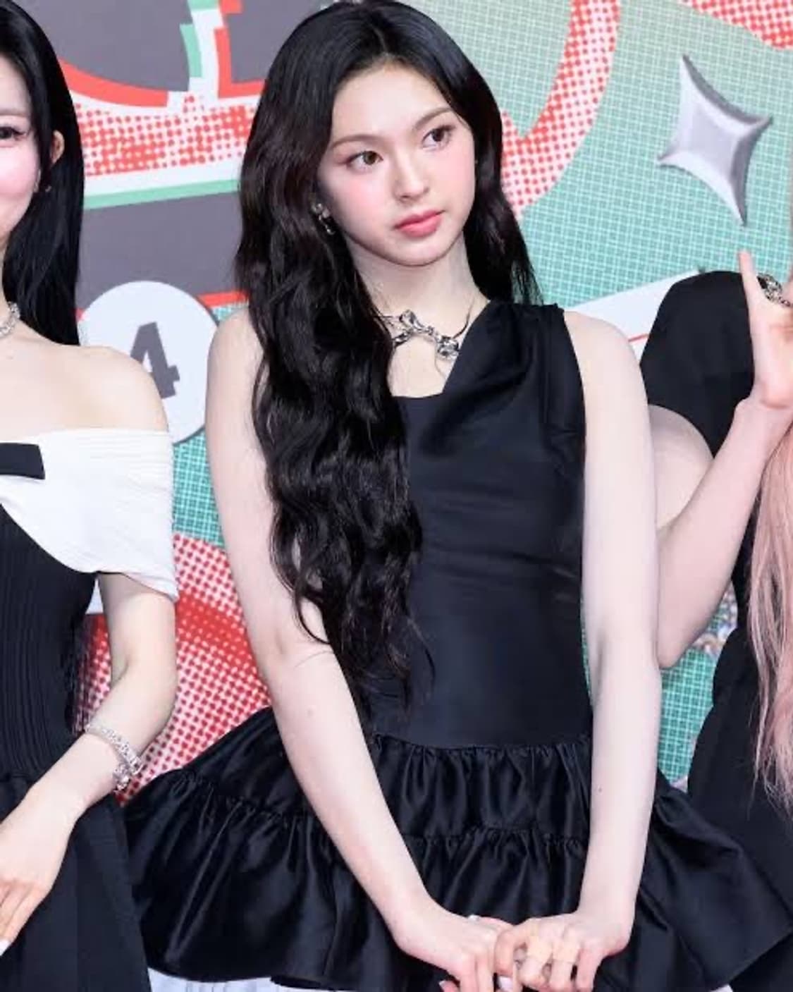 블랙 멀티레이어 버블 미니 드레스 - 6 상품이미지2