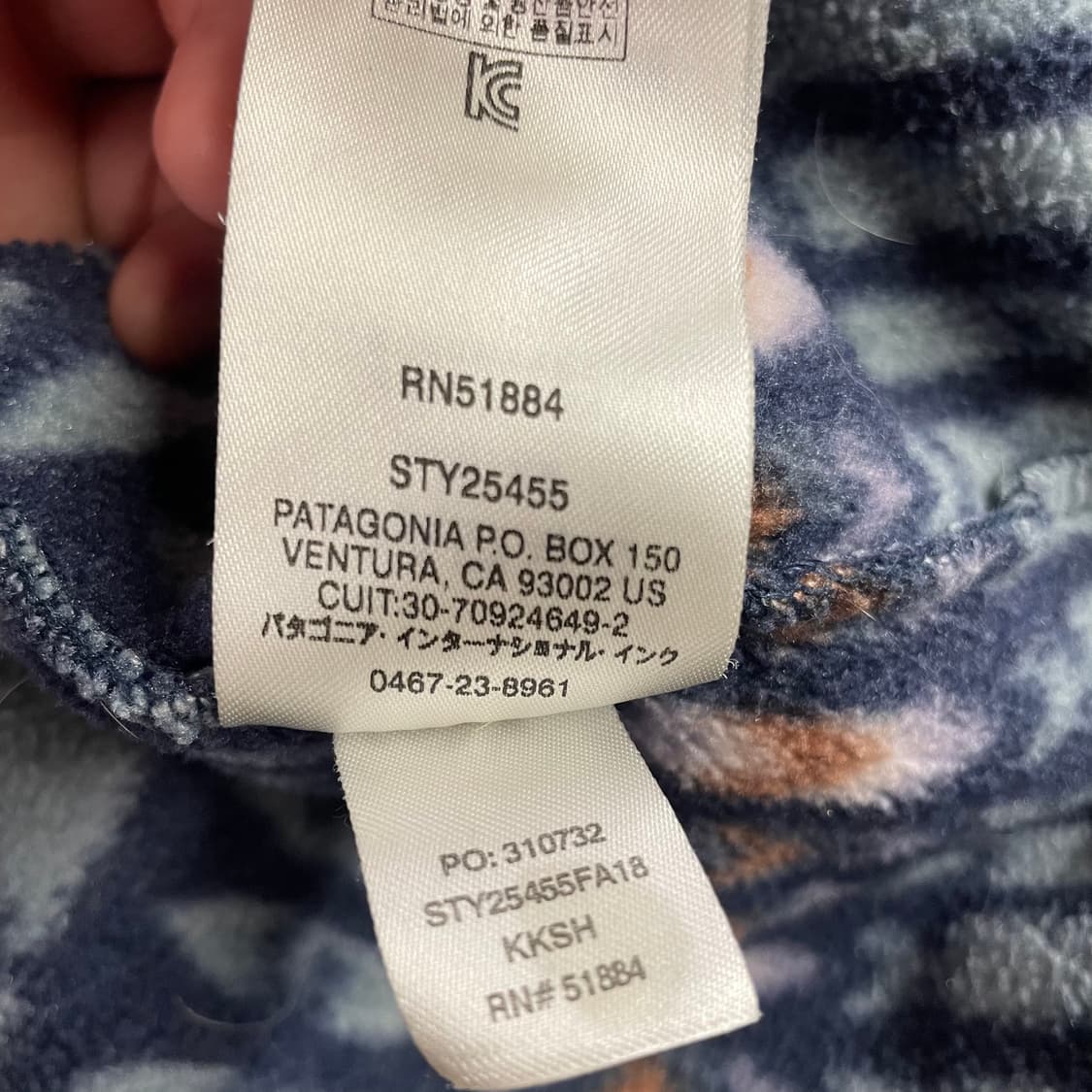 파타고니아 신칠라 플리스 풀오버 스냅티 상품이미지10