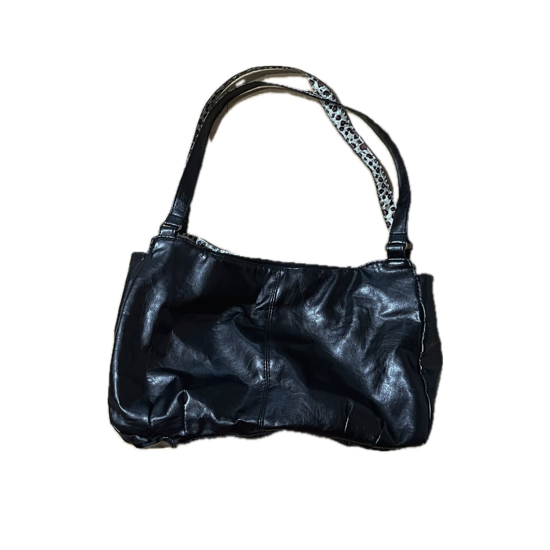 빈티지 레더 숄더백 vintage punk rockchic 상품이미지1