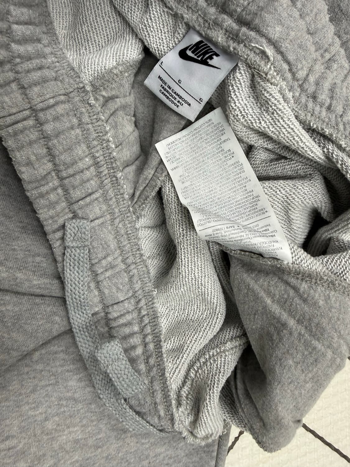 남성 L / 나이키 카고 조거팬츠 그레이 상품이미지5