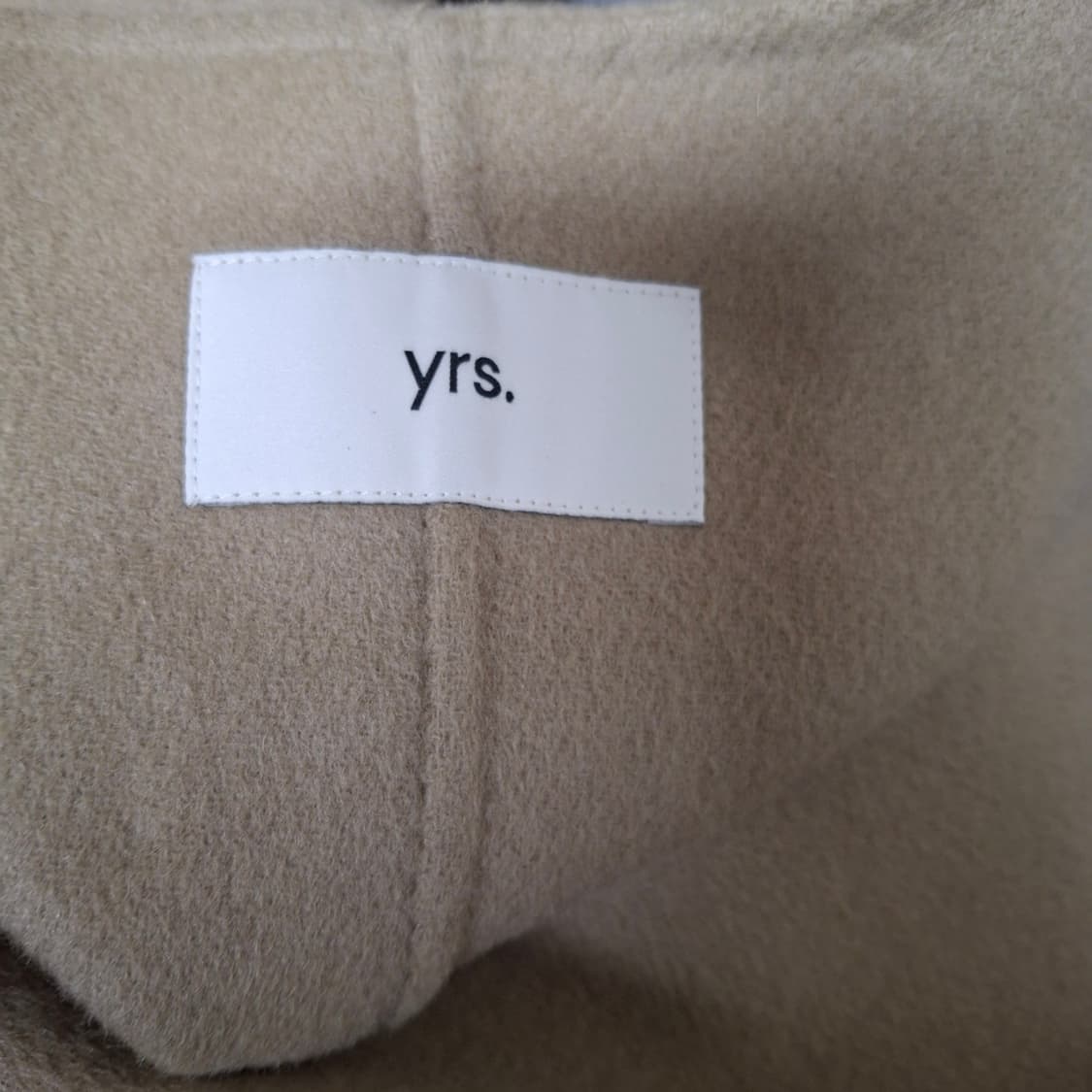 [OS] 이얼즈어고 마더/핸드쏘운 더블페이스 울 캐시미어 포이카블 베스트 상품이미지7