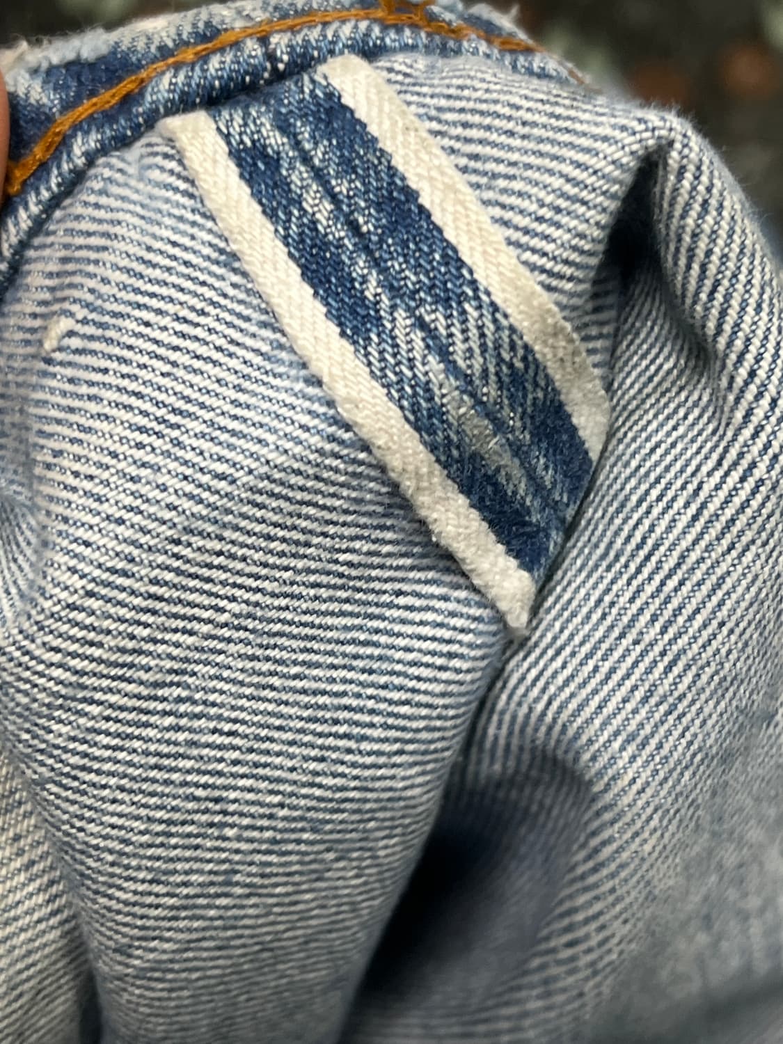 80s USA 빈티지 리바이스 501 66후기 셀비지 데님 팬츠 상품이미지4