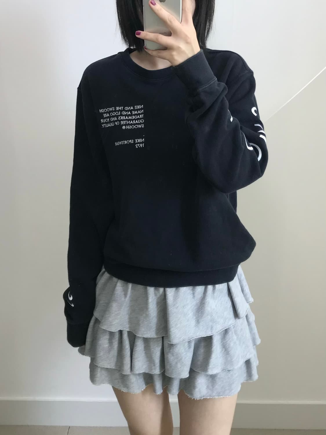 나이키 스우시 맨투맨 상품이미지1