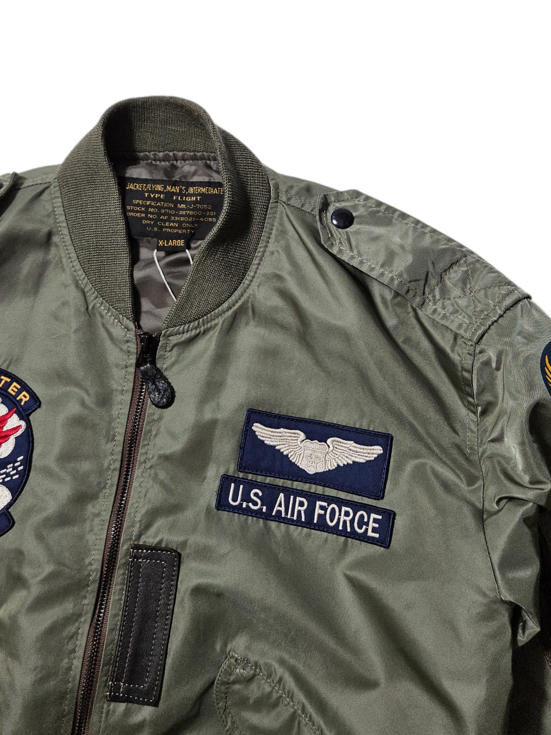 미공군 L2B 플라이트 자켓 항공점퍼 XL  상품이미지4