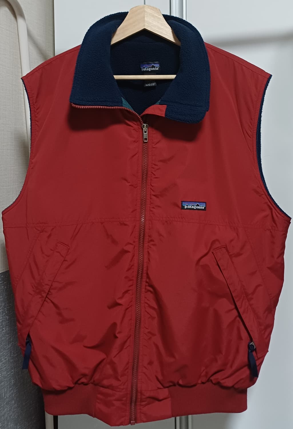 🇨🇷 [L] 파타고니아 쉘드 신칠라 베스트 - 번트 칠리 상품이미지2