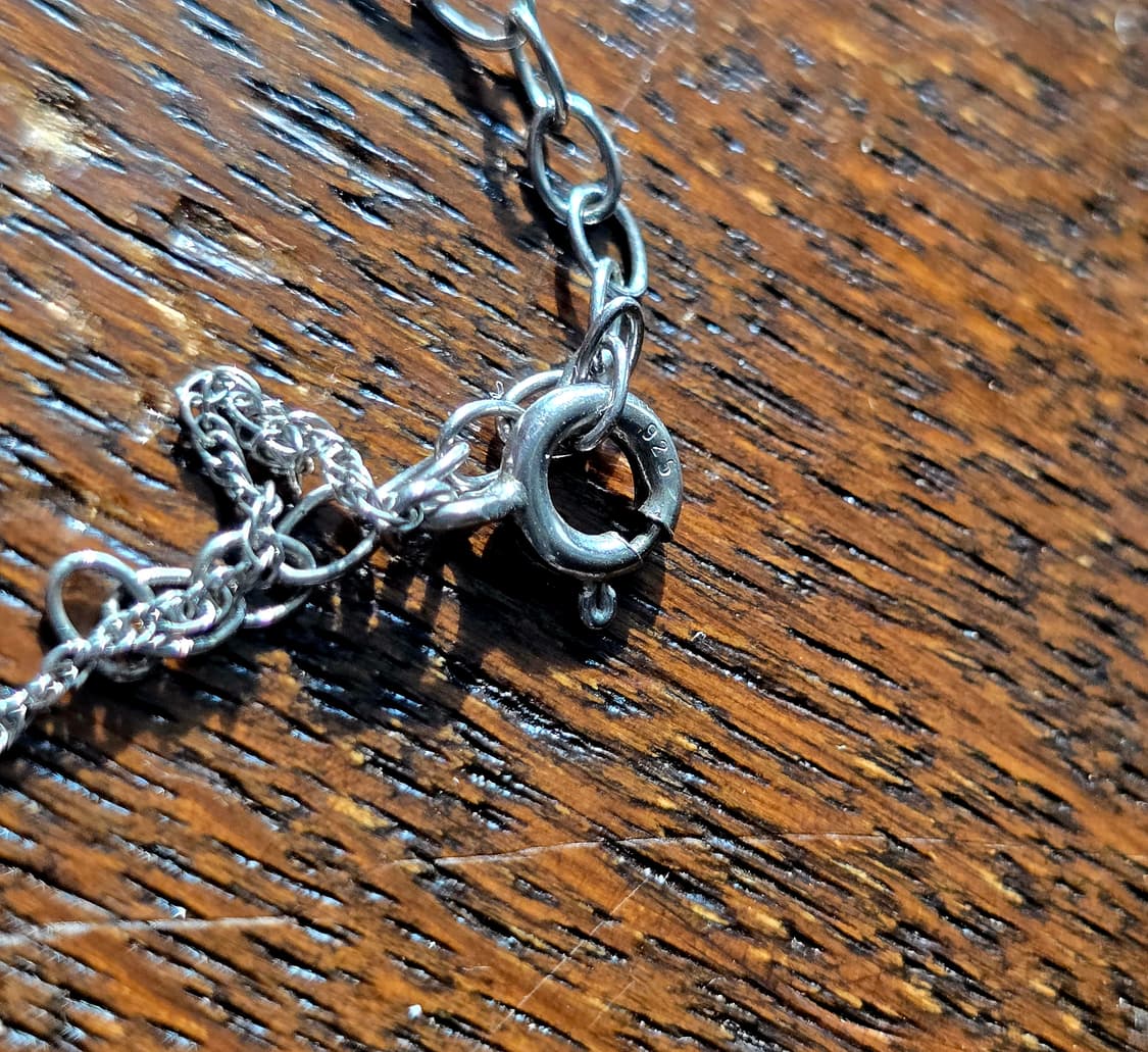 🇺🇸빈티지 오팔 실버 목걸이 상품이미지8