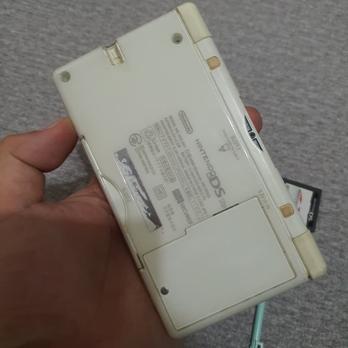 닌텐도 DS lite 게임기와 마리오카트ds팩 상품이미지3