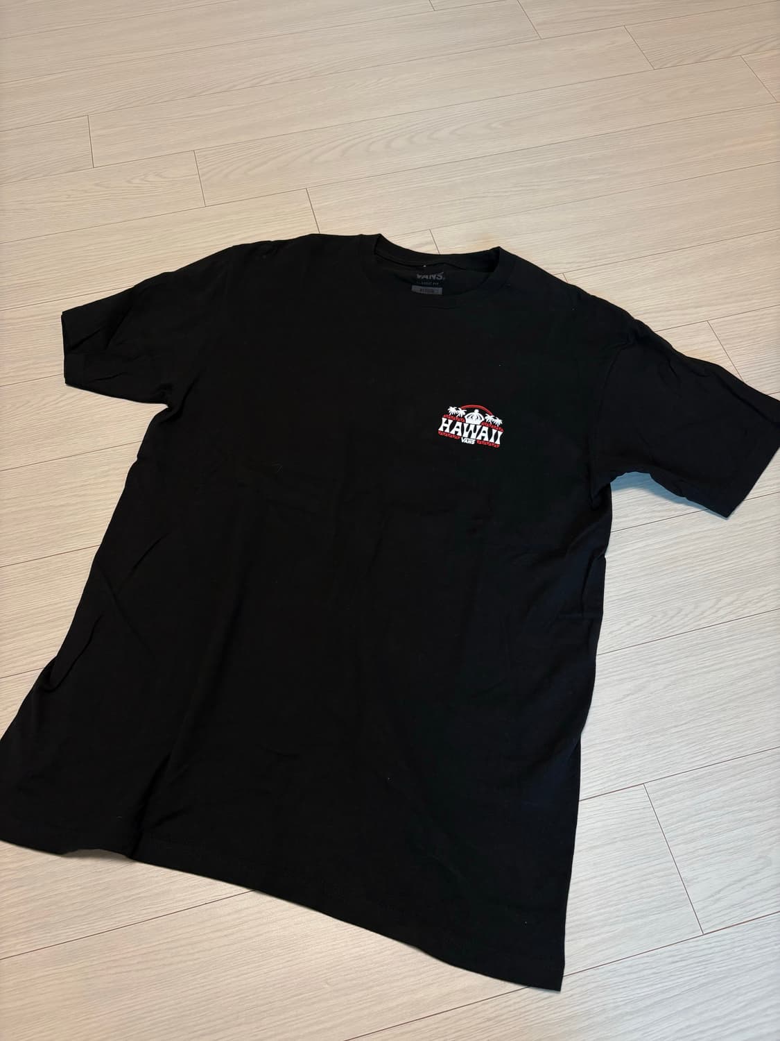 반스 하와이 한정 티셔츠 블랙 M사이즈(100사이즈) 상품이미지2
