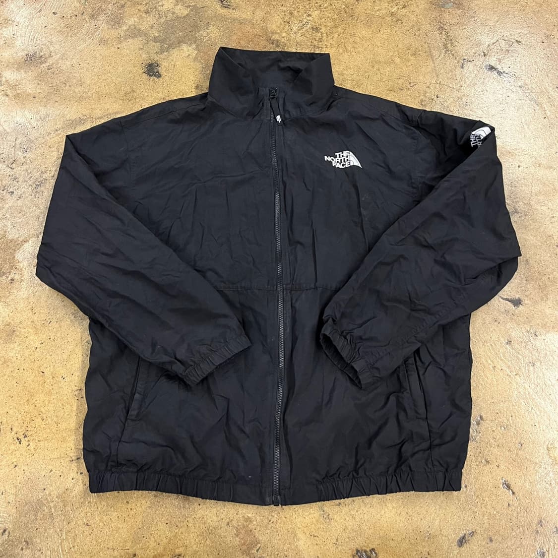 [정품/XL] 노스페이스 블랙 바람막이 자켓 b17 상품이미지2