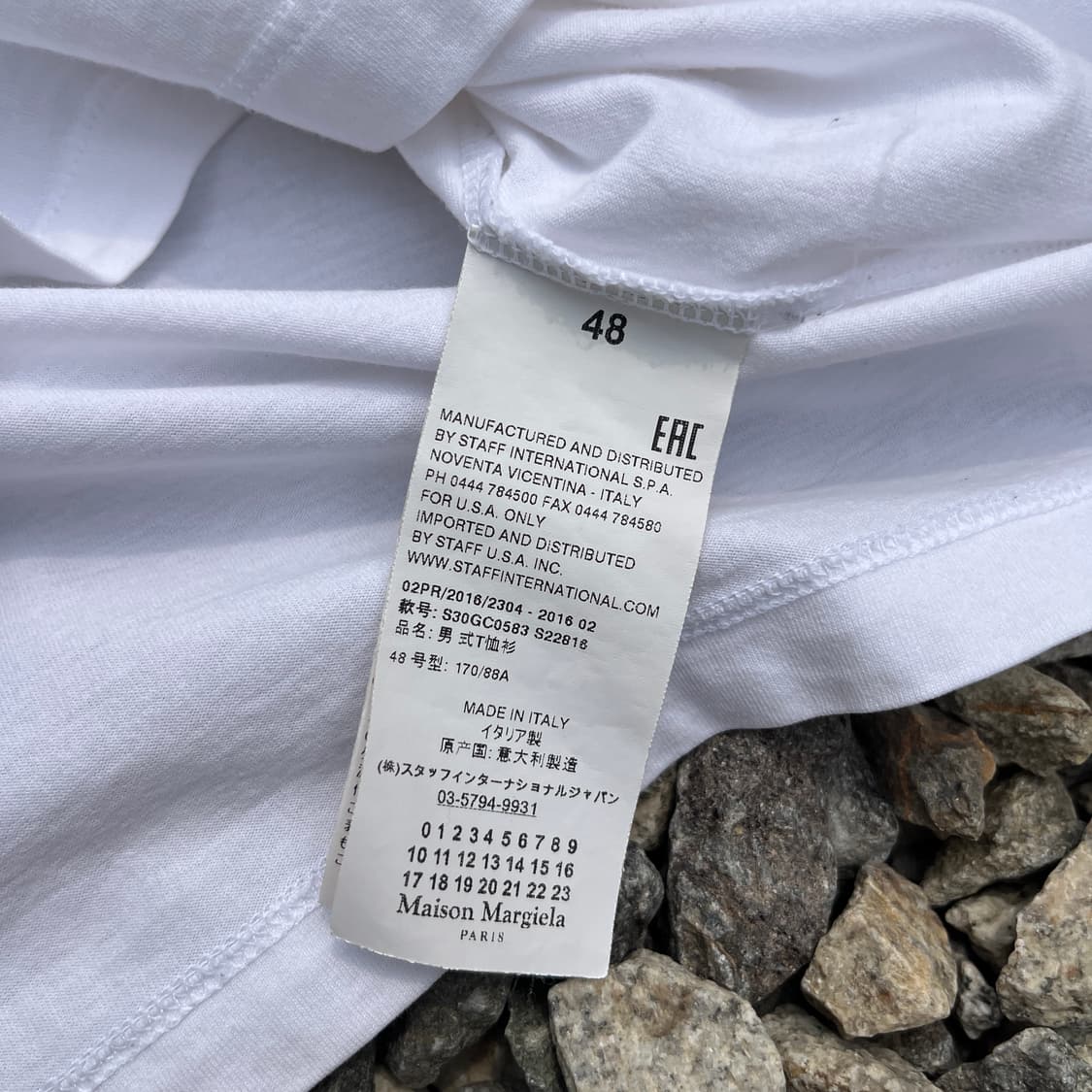 메종 마르지엘라(Maison Margiela) 프린팅 반팔(실측확인) 상품이미지5