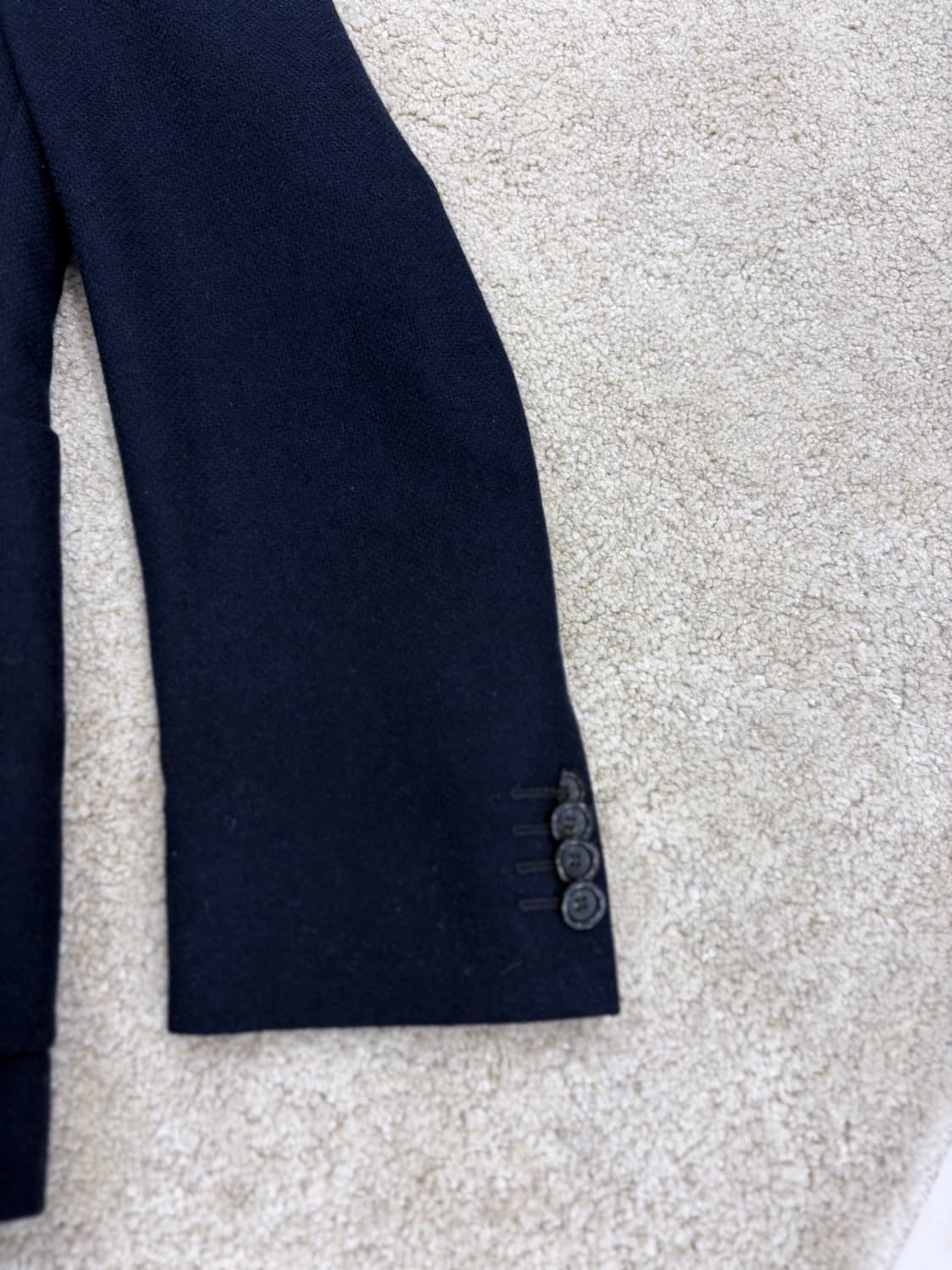 아워레가시 트위드 자켓  / 네이비 소프트 캔버스 블레이져 48 상품이미지5