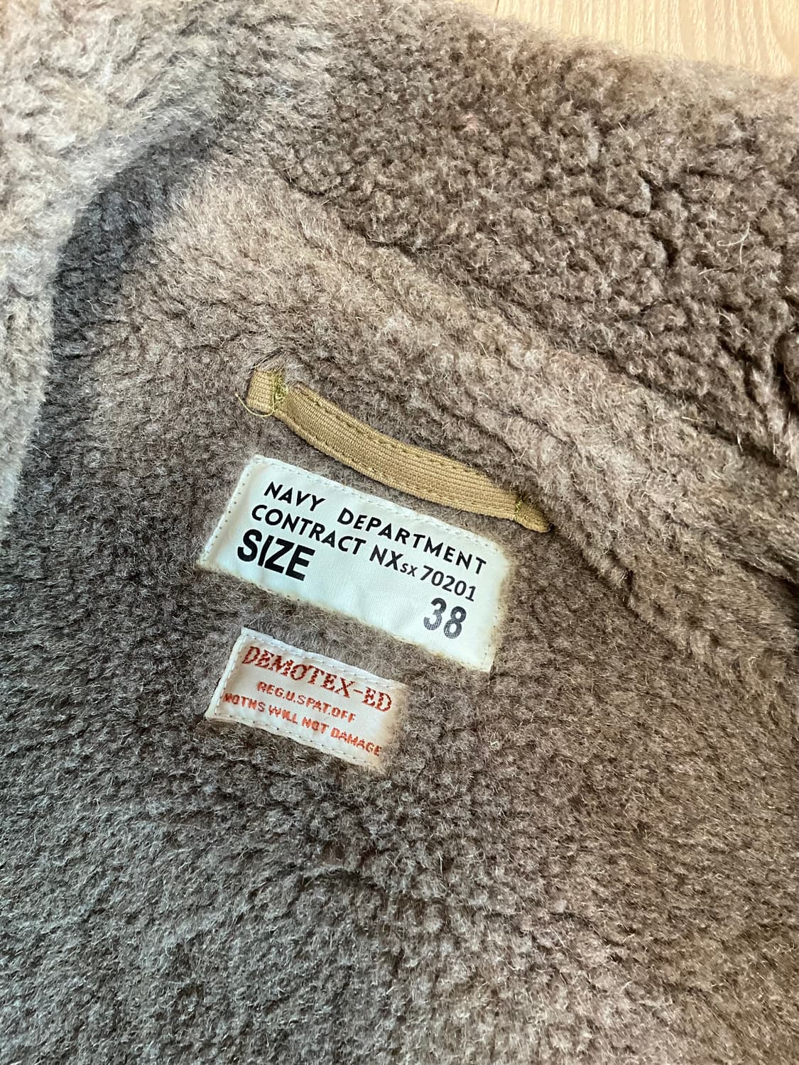 브론슨 n-1 덱자켓 샘플 38사이즈 상품이미지4