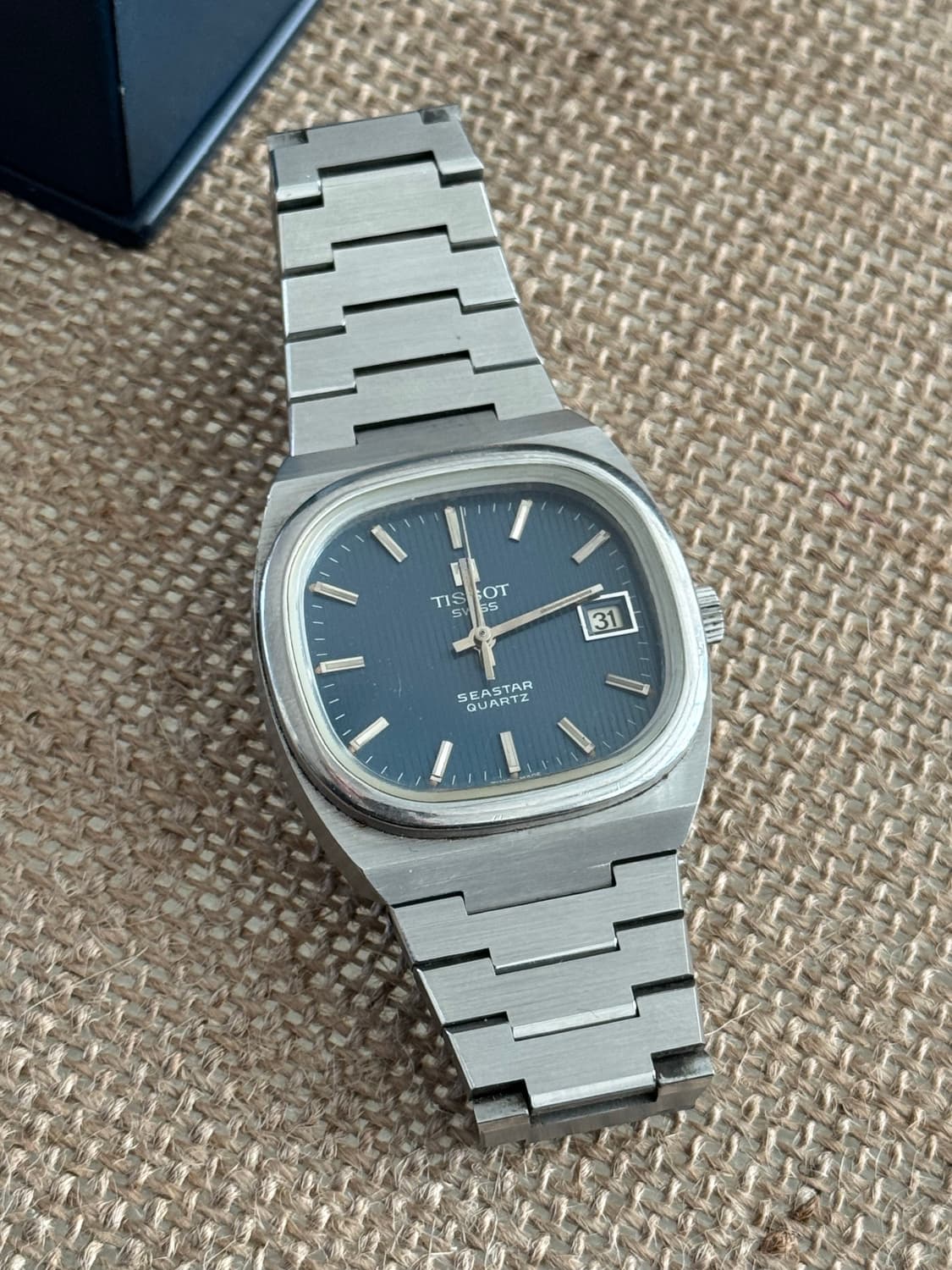 1970s 레어 빈티지 티쏘 TISSOT 씨스타 테레비 쿼츠 상품이미지6