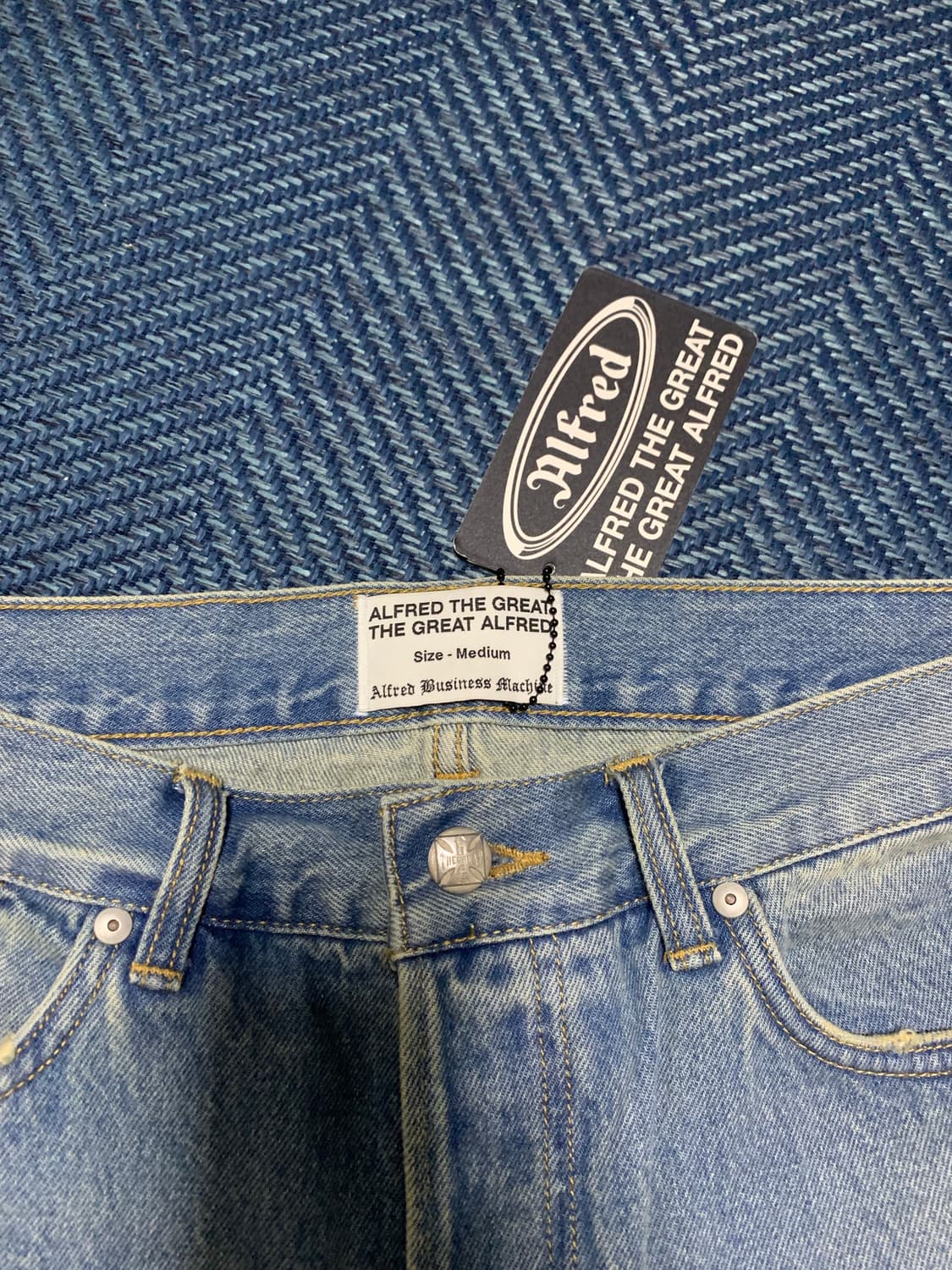 헤리티지플로스 알프레드 잉글리쉬 데님 m 상품이미지2