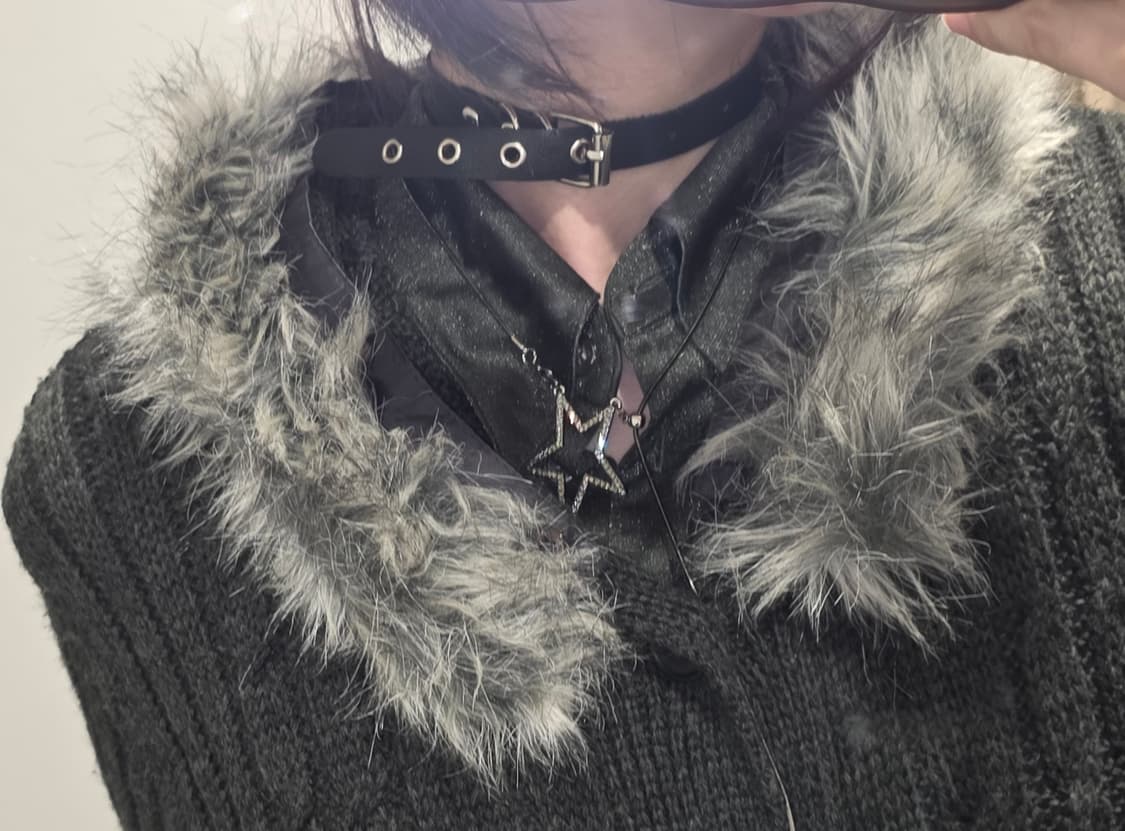 빈티지 별 타이 목걸이 상품이미지2