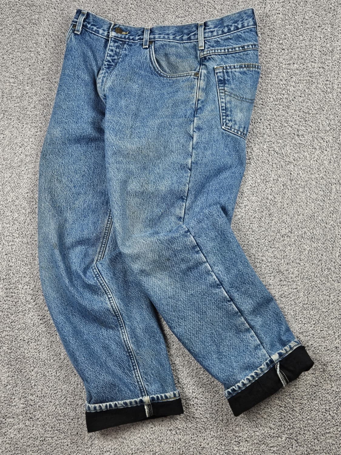 칼하트 헤비 플리스 데님 워크 팬츠 ( 35X30 ) / 10519 상품이미지3