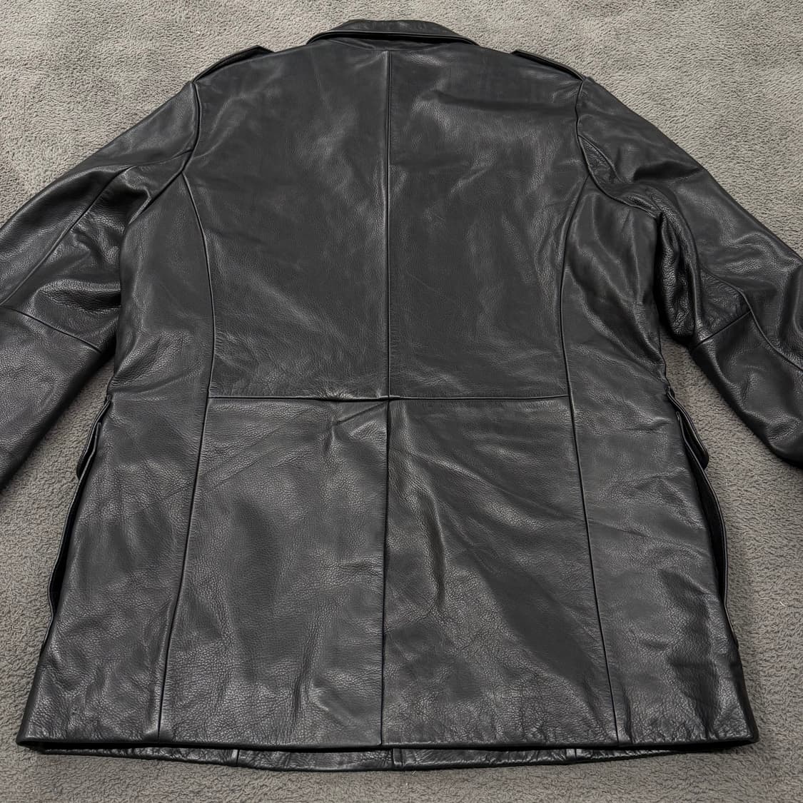 [정품/L] 타미힐피거 리얼레더 카코트 c1 상품이미지4