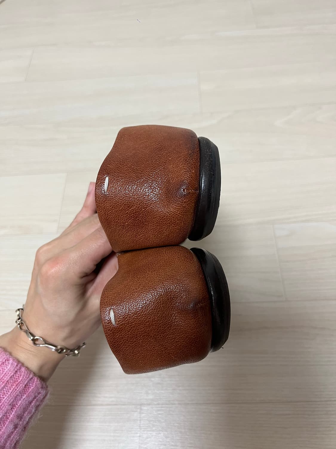 [메종마르지엘라] 타비 슬립온 로퍼 [브라운]_ 40size 상품이미지5