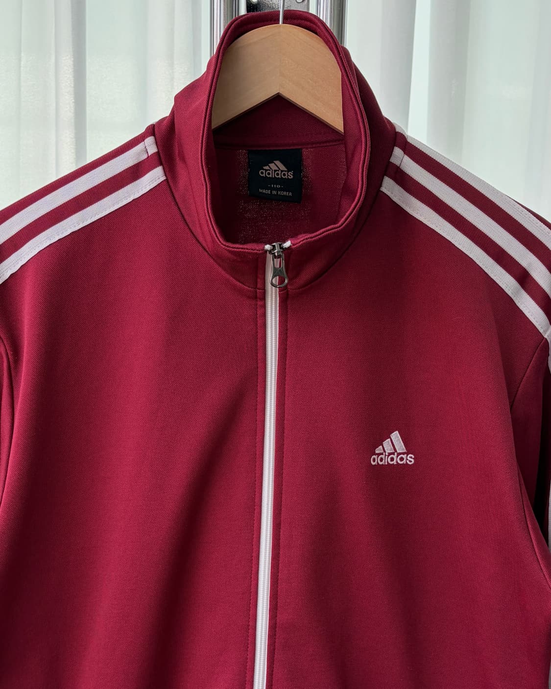 [XL]아디다스 대장 버건디 클래식 트랙탑 져지 상품이미지4