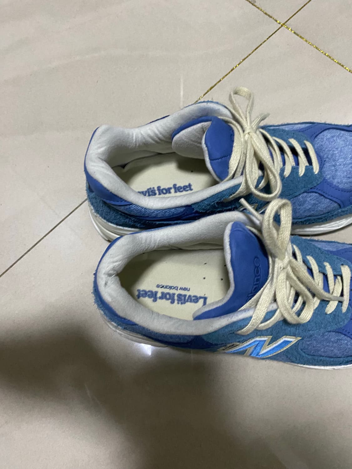 뉴발란스 x 리바이스 990v3 블루 275 상품이미지6