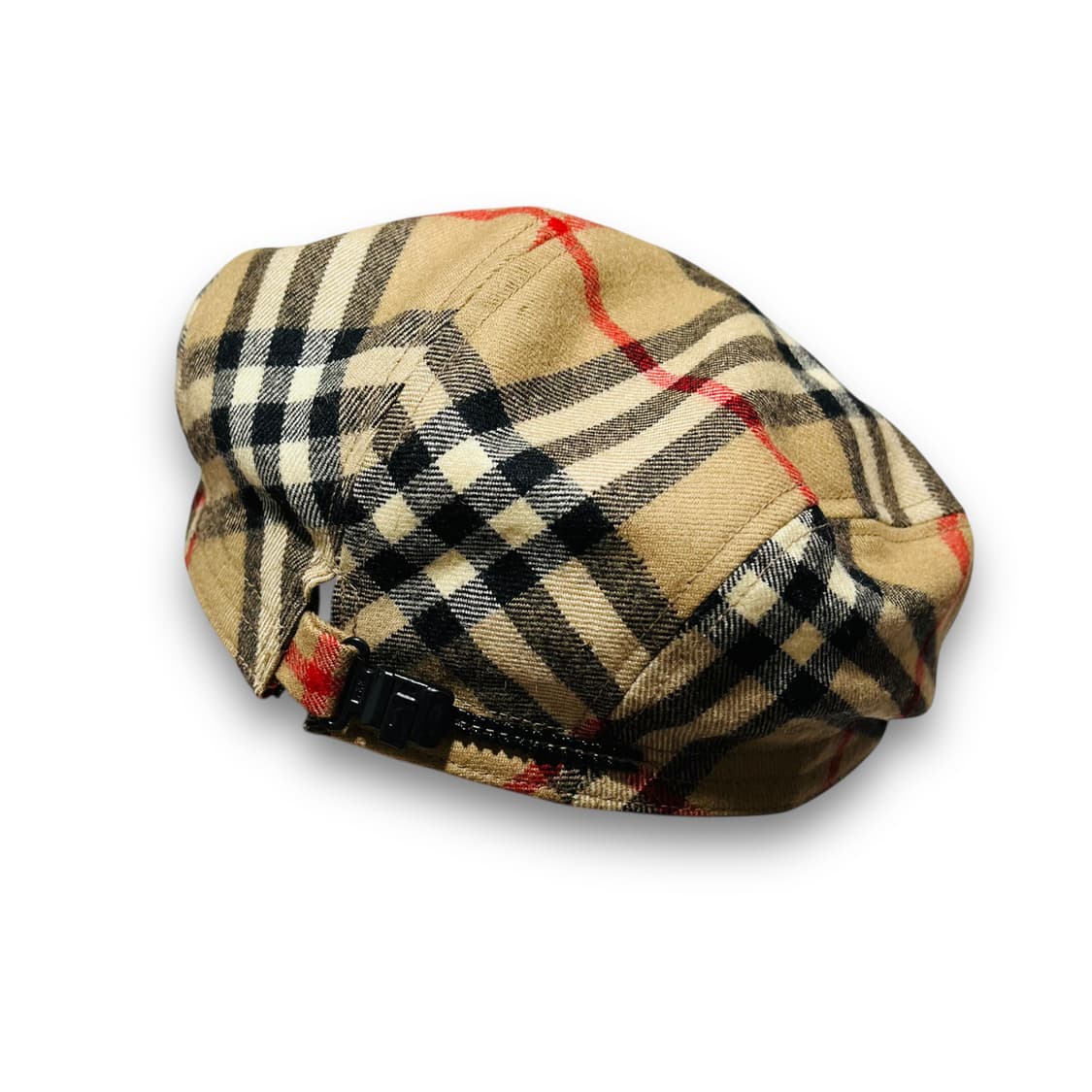 버버리 OG 구형 노바체크 패턴 헌팅캡 상품이미지4