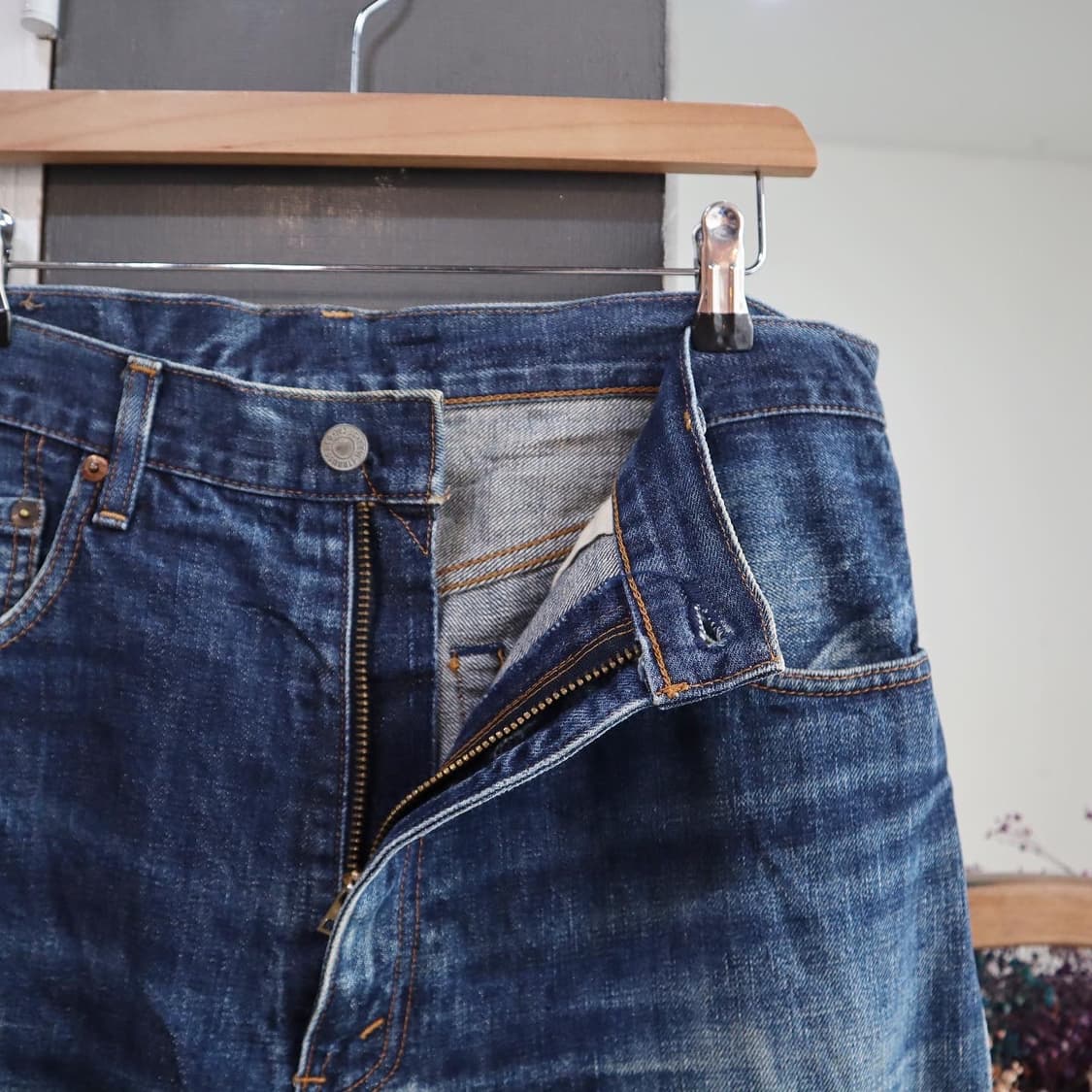리바이스 90s 502 셀비지 데님 상품이미지4