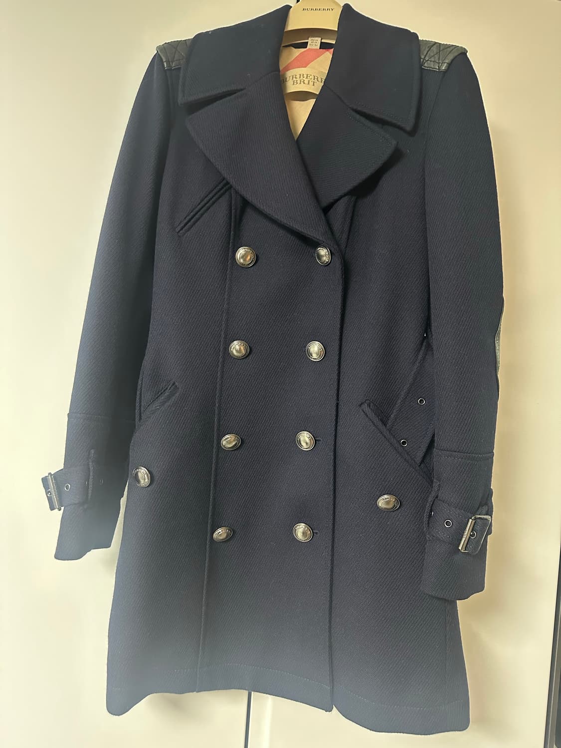 버버리 브릿 네이비 코트 FRA34 상품이미지1