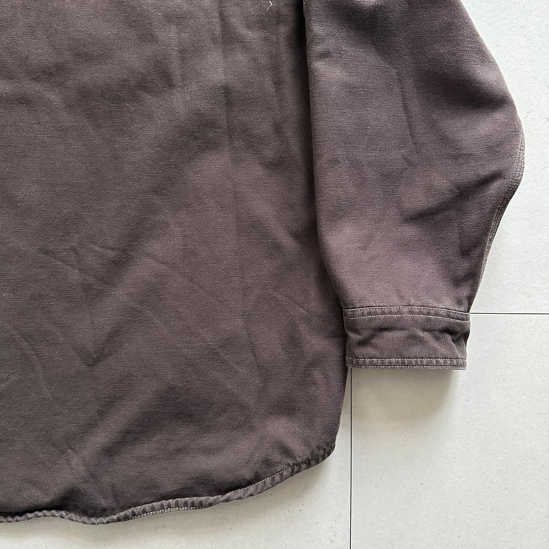 칼하트 FR 라인 해비코튼 캔버스 워크 셔츠 자켓 XL 상품이미지8