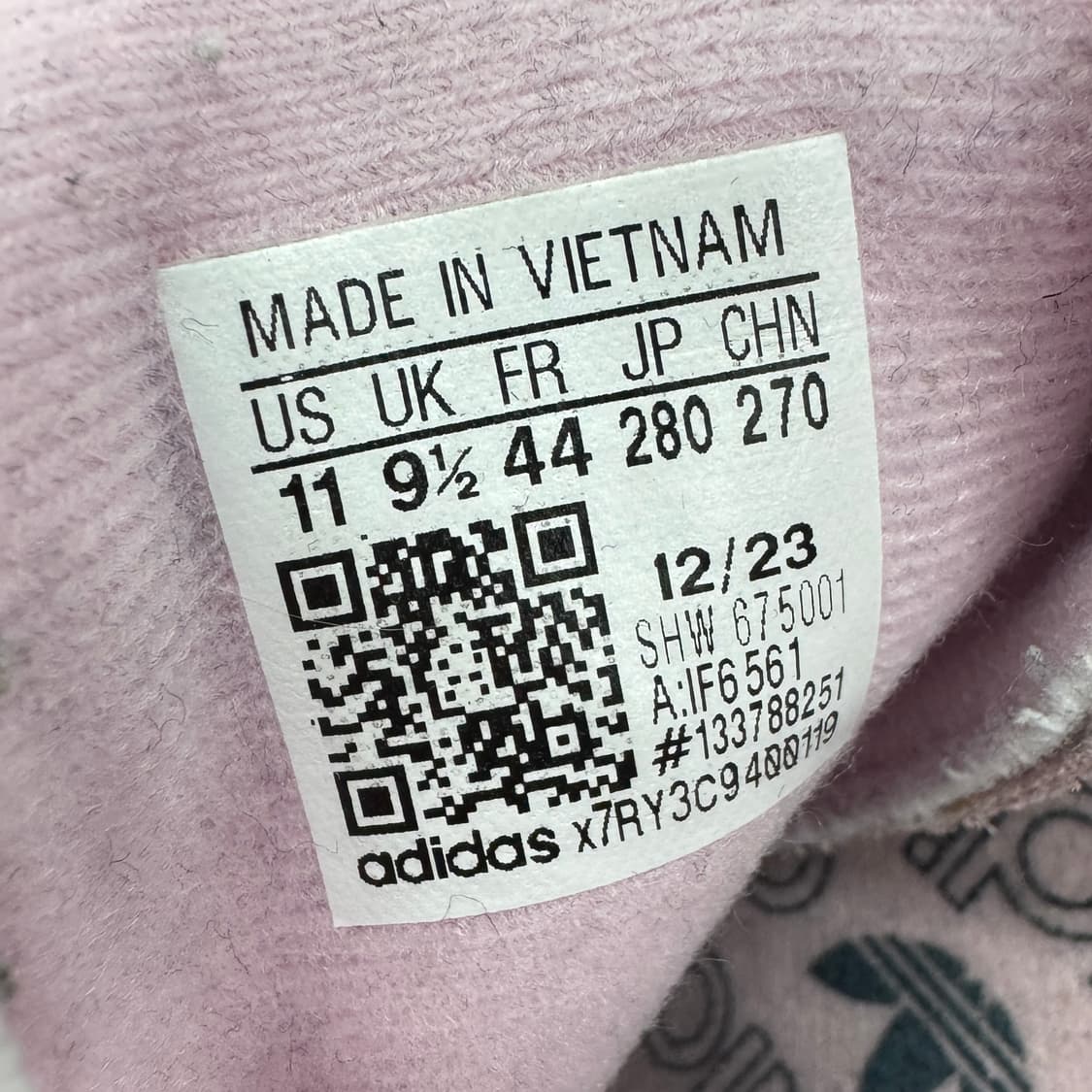 아디다스 스페지알 핸드볼 클리어 핑크 슈즈 280 상품이미지6