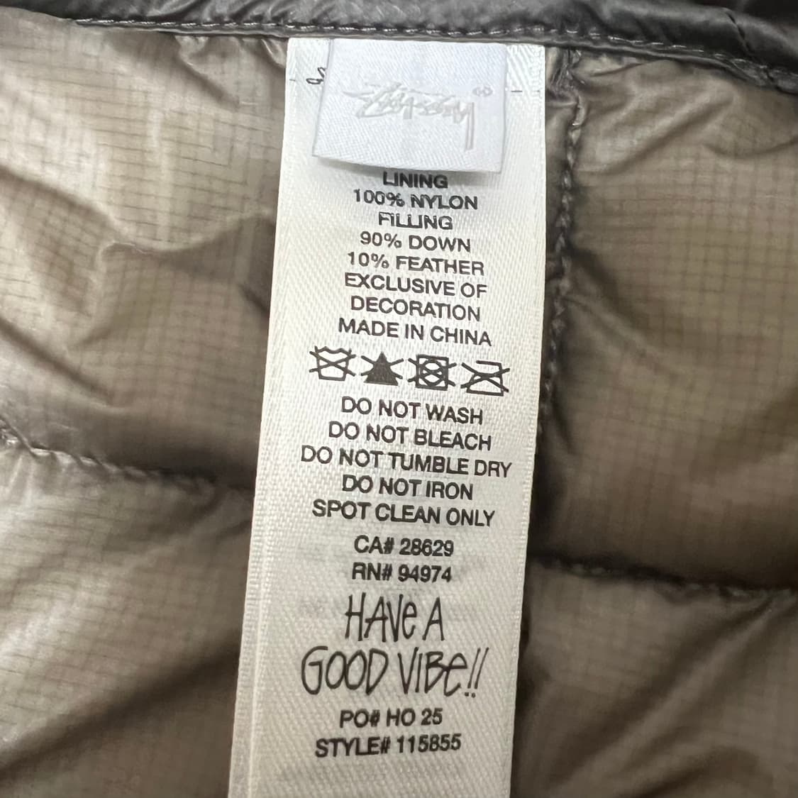 스투시 미드웨이트 푸퍼 토프 S 상품이미지6