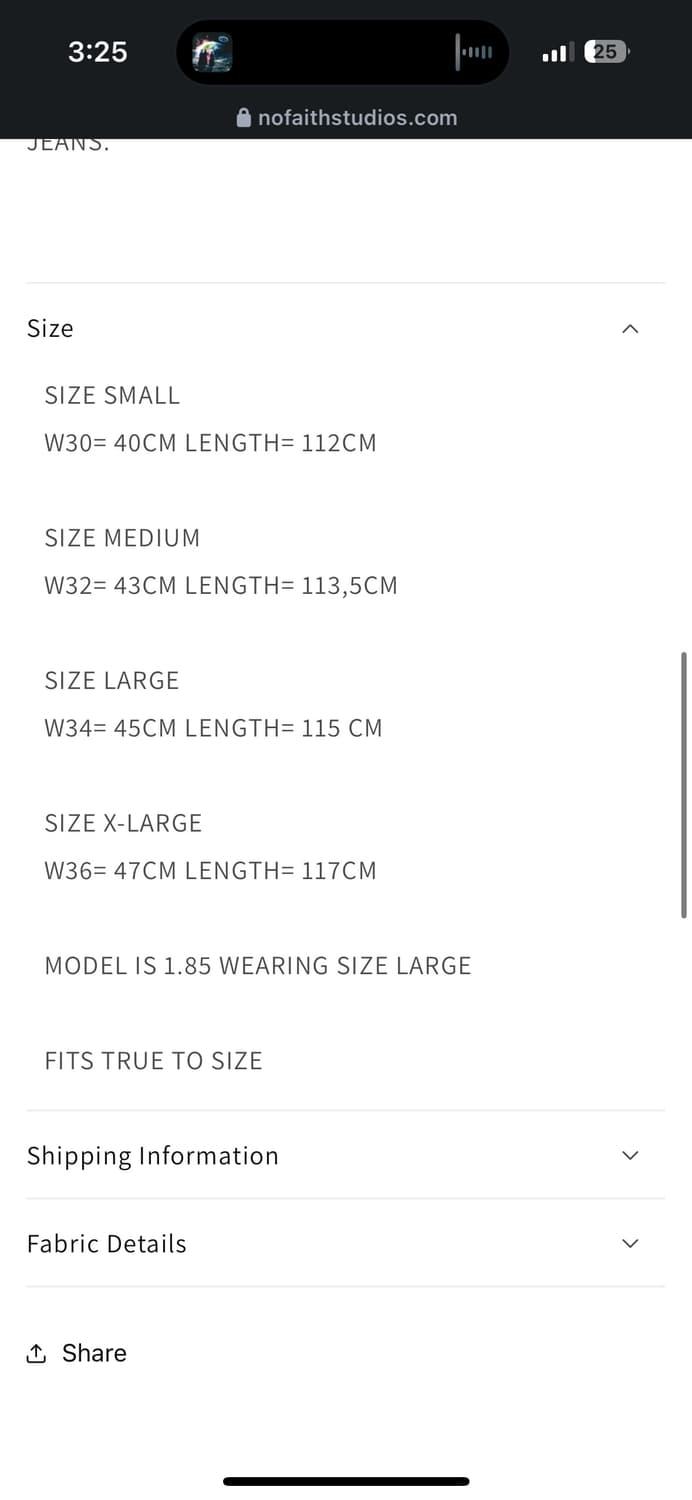 No faith studio 데님DENIM JAPANES loosefit 상품이미지2