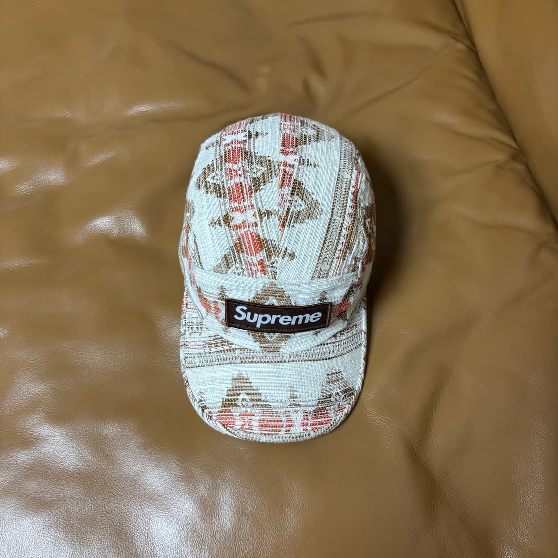 Supreme 슈프림 나바호 탄 캠프캡 모자 (Nabajo Tan) 상품이미지5