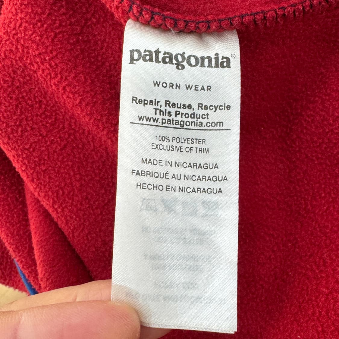 M 파타고니아 신칠라 스냅 플리스  상품이미지7