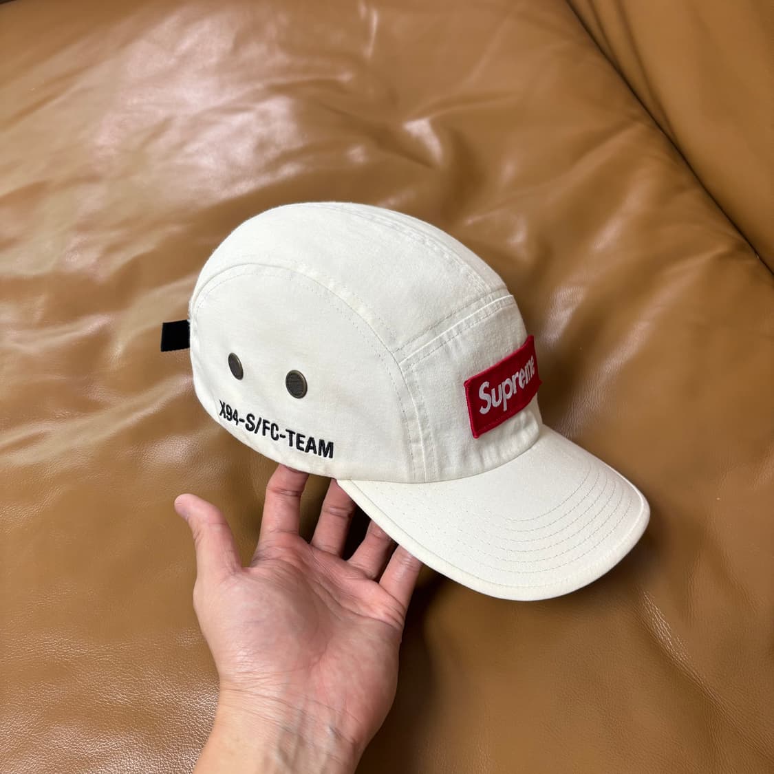 Supreme 슈프림 22ss 밀리터리 워시드 스톤 캠프캡 모자 상품이미지4
