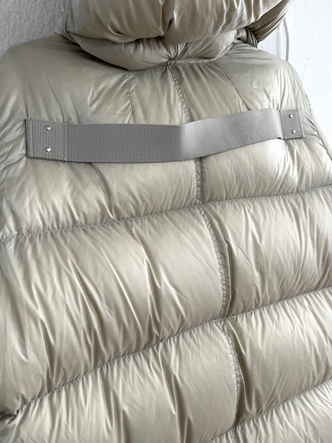 릭오웬스 2021FW 후드 레더포켓 롱패딩 상품이미지10